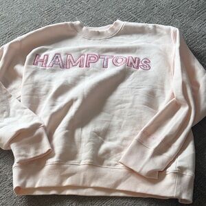 Loveshackfancy Pink Hamptons Sweatshirt